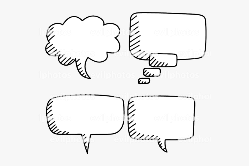 Speech Bubble - Illustration, HD Png Download