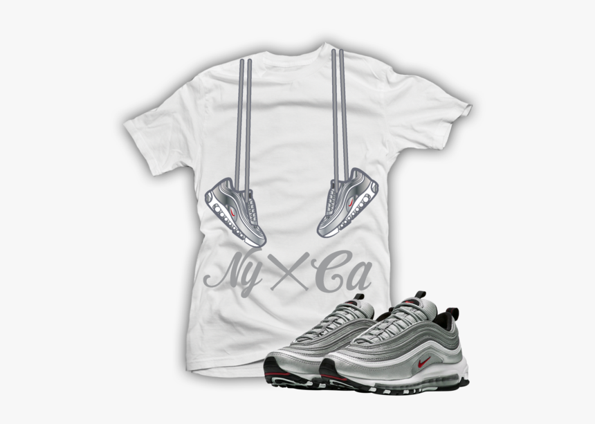 Silver Bullet Air Max 97 Tee - Air Max 97 Og Qs Silver Bullet, HD Png Download