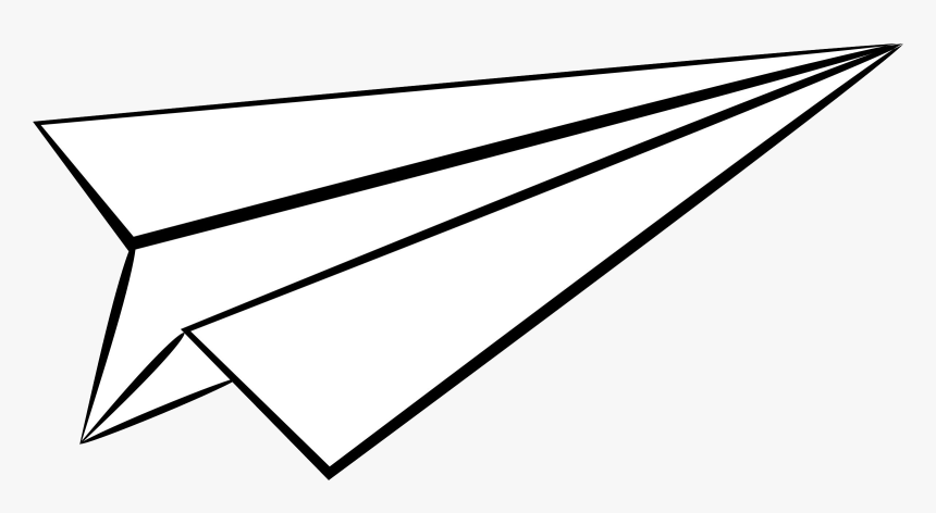 Paper Airplane Clipart - Paper Plane Clip Art, HD Png Download
