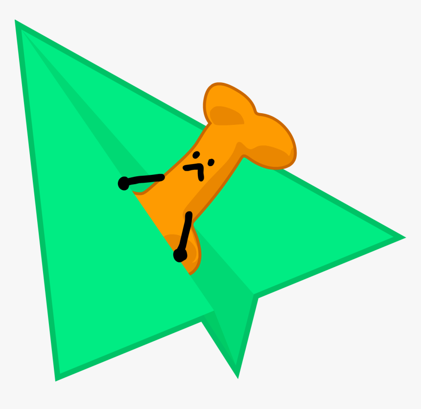 Transparent Airplanes Png - Bfb Paper Plane, Png Download