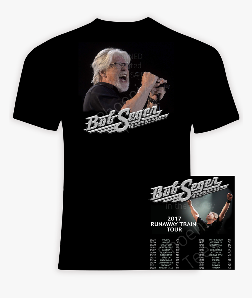 Bob Seger And The Silver Bullet Band Runaway Train - Lynyrd Skynyrd Farewell Tour Shirt, HD Png Download