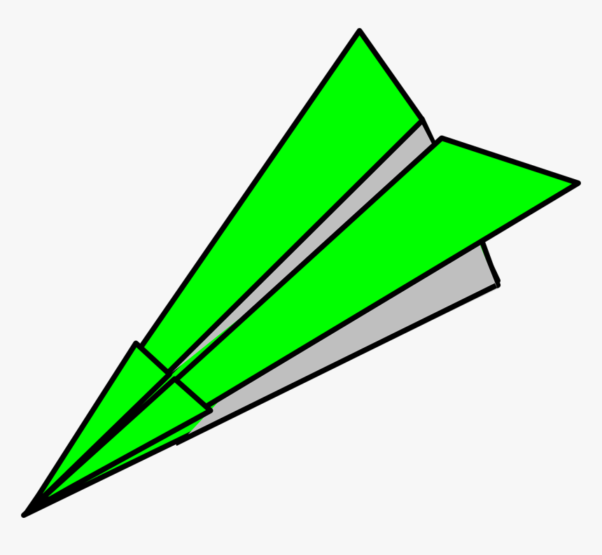 Paper Plane Clipart Gif, HD Png Download