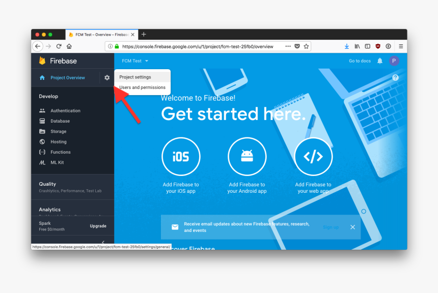Angular 5 Firebase Dashboard, HD Png Download
