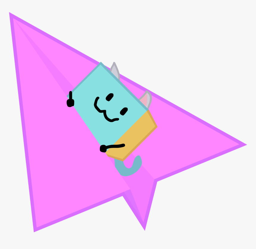 Transparent Paper Airplanes Clipart - Paper Plane Bfb, HD Png Download