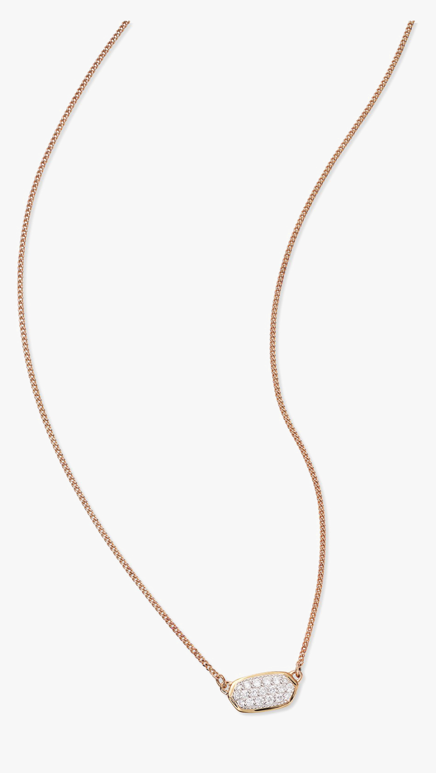 Transparent Choker Necklace Png - Chain, Png Download