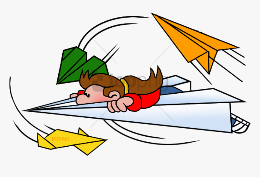 Free Png Download Paper Airplane Png Images Background - Portable Network Graphics, Transparent Png