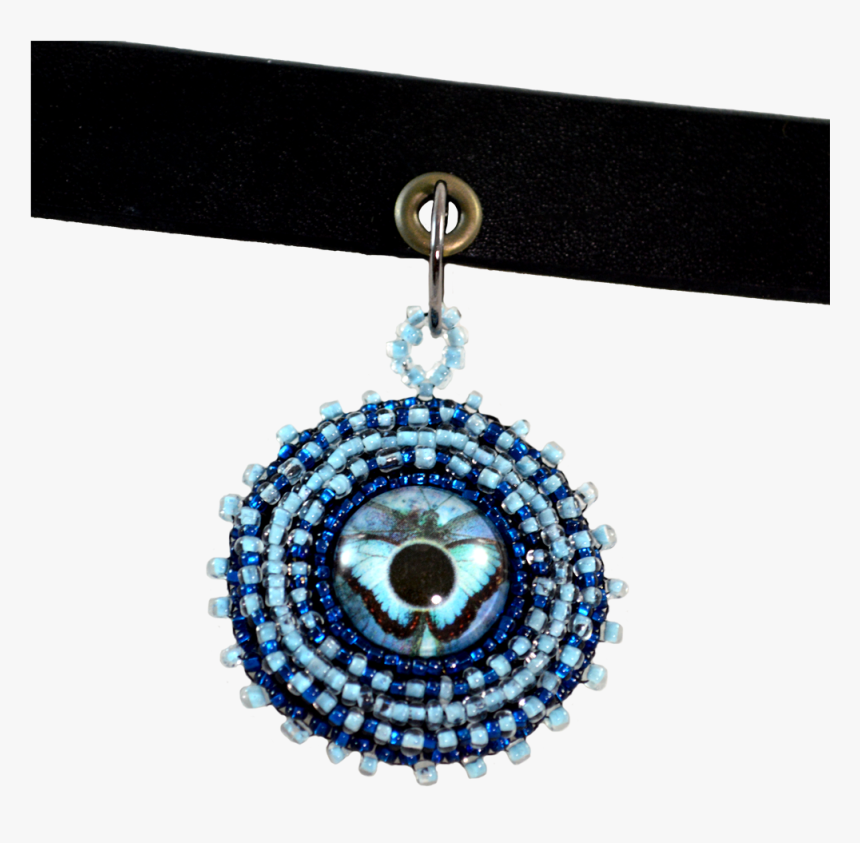 Blue Choker Necklace , Png Download - Vector Graphics, Transparent Png