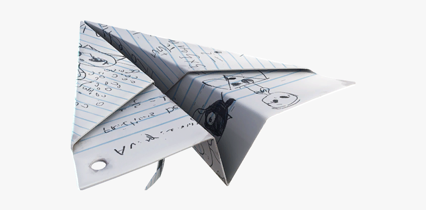 Fortnite Paper Plane Glider, HD Png Download