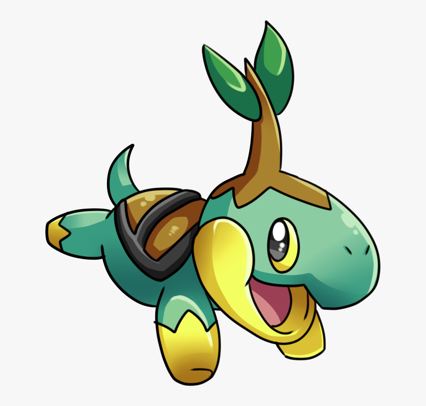 Turtwig Shiny Png Pokemon, Transparent Png