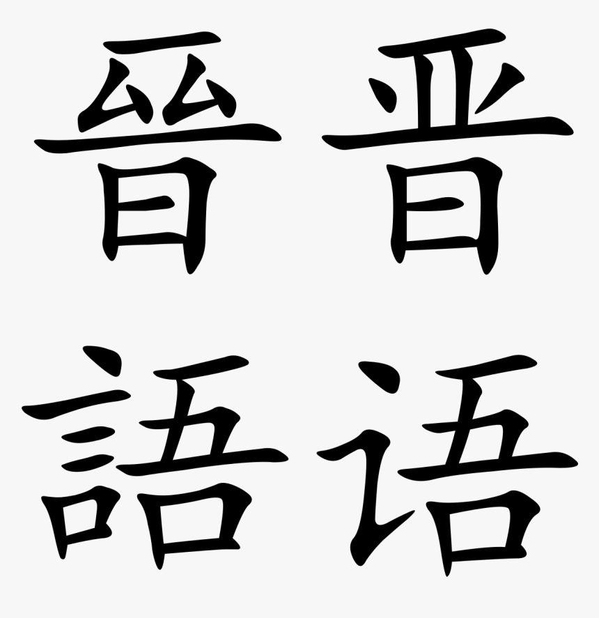 Transparent Mandarin Png - Language In Chinese, Png Download