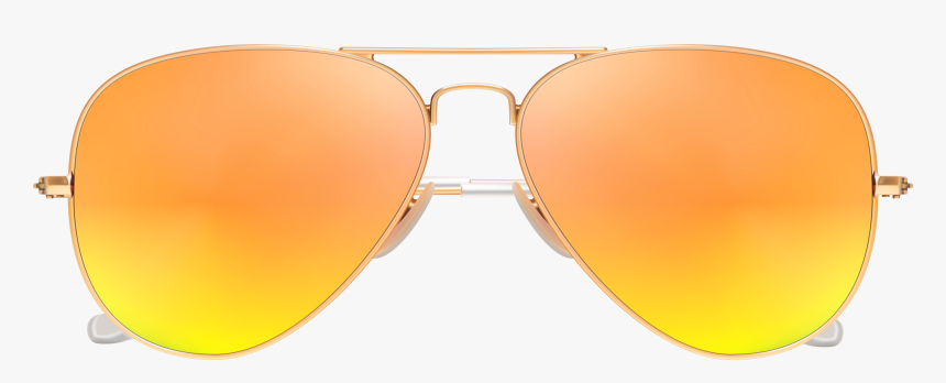 Sunglasses Transparent Clip Art - Transparent Background Yellow Sunglasses Png, Png Download
