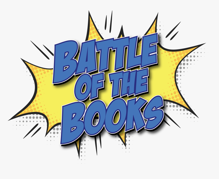 Battle Of The Books Clipart, HD Png Download