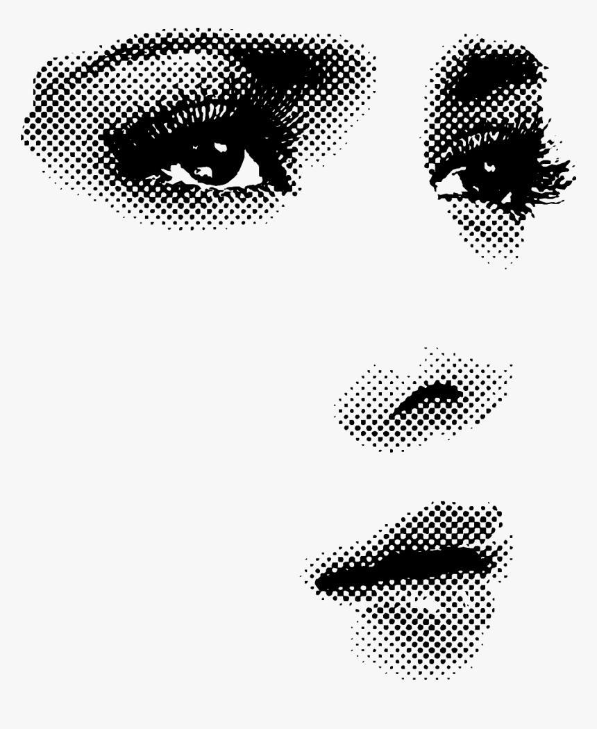 Face Painting Icon - Rostro De Mujer Vector Png, Transparent Png