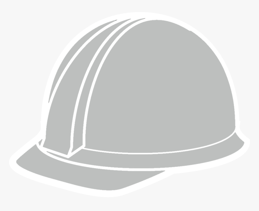 Hard Hat Silhouette Png, Transparent Png