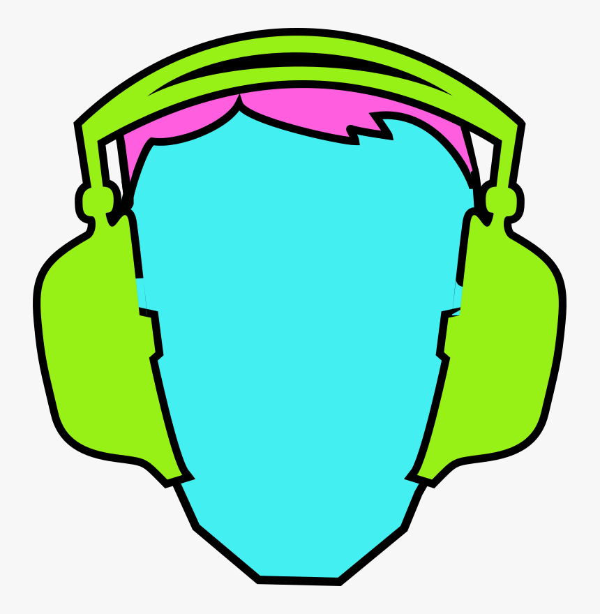 Ppe Personal Protective Equipment Ear Protection Drawing - Use Ear Muff Clipart, HD Png Download