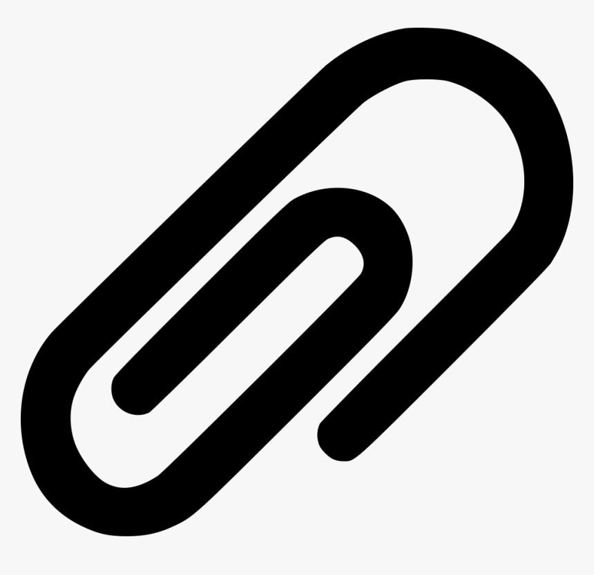 Paperclip Attachment Paper Clip - Paper Clips Clipart Png, Transparent Png