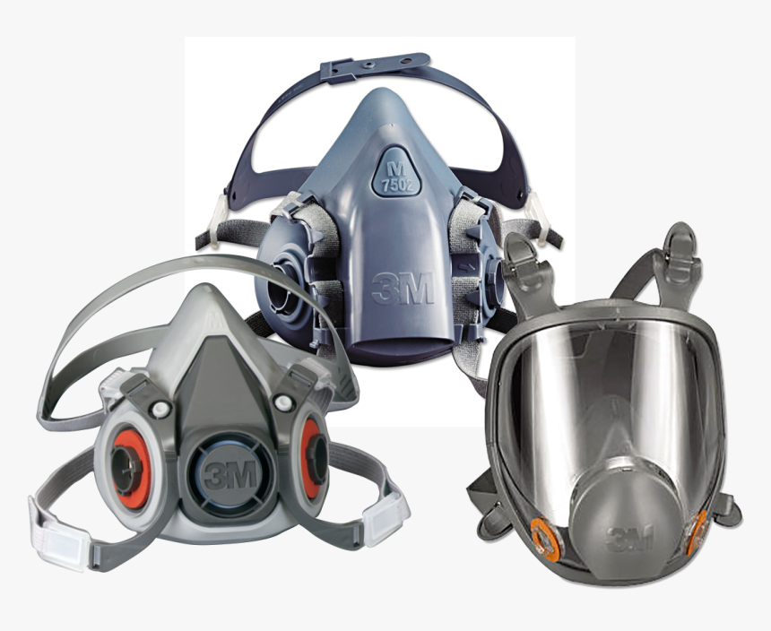 Respirator Full Face And Half Face, HD Png Download