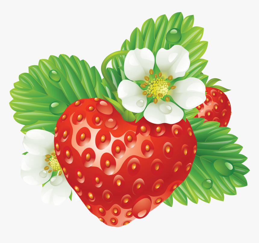 Strawberry Clip Art - Strawberry Tea Clip Art, HD Png Download