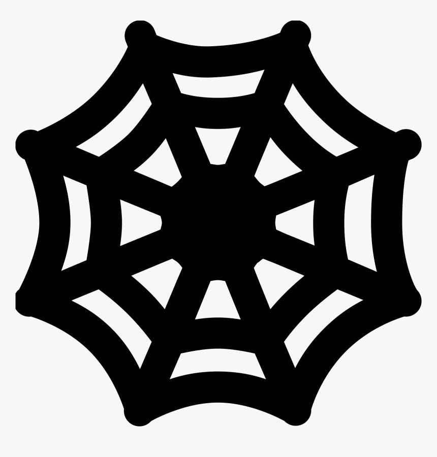 Spider Webs Png - Teia De Aranha Molde, Transparent Png