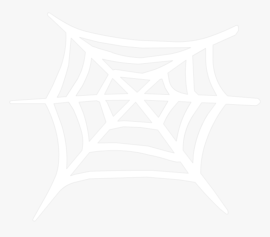 White Spider Web Png - White Spider Webs Transparent, Png Download