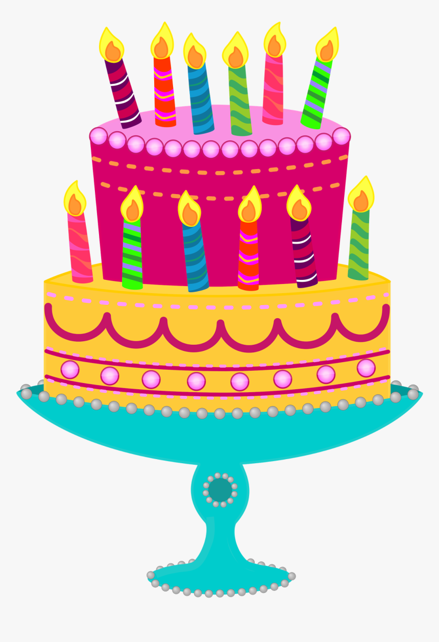 Free Images Cliparts Co - Birthday Cake Clipart, HD Png Download