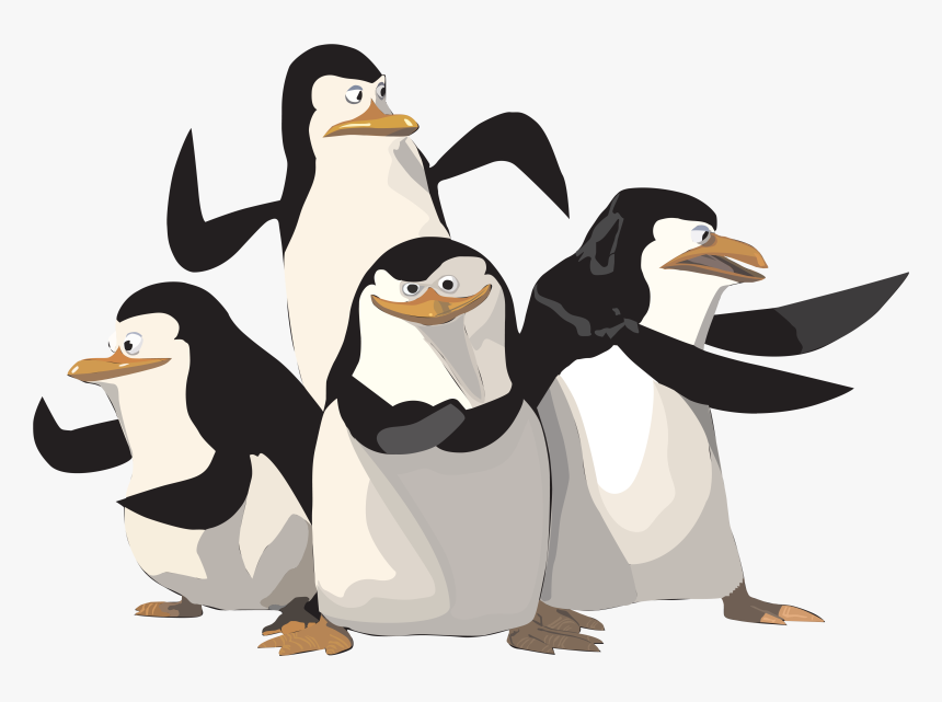 Madagascar Penguin Png Image - Penguins Of Madagascar Png, Transparent Png