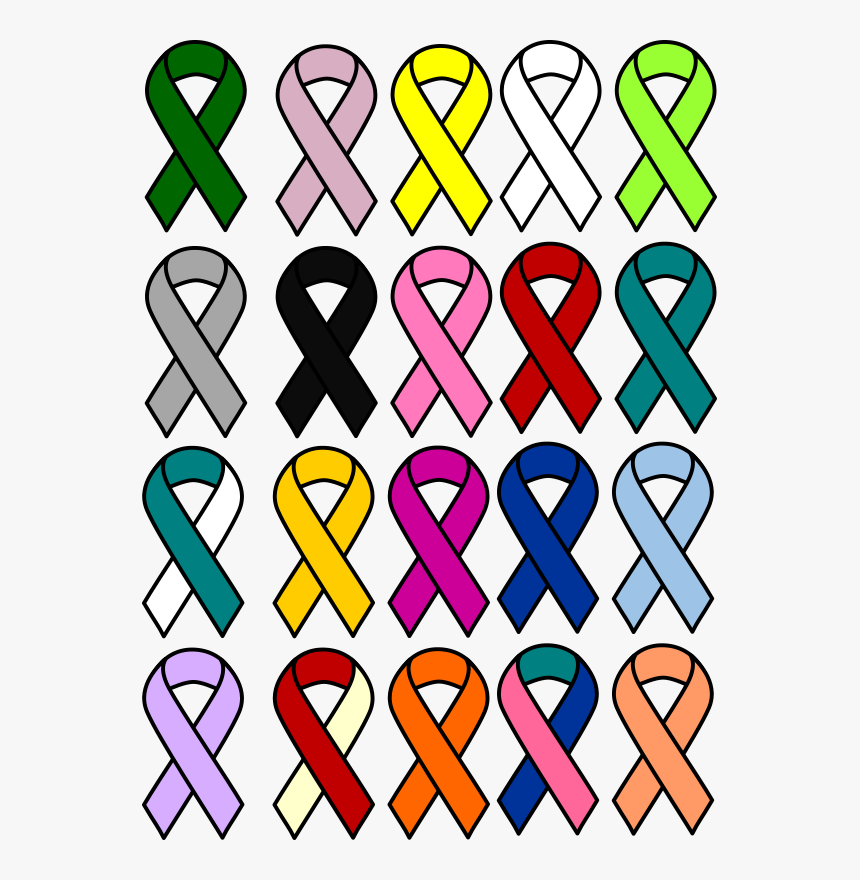 Square,symmetry,area - Ribbons For Cancer Png, Transparent Png