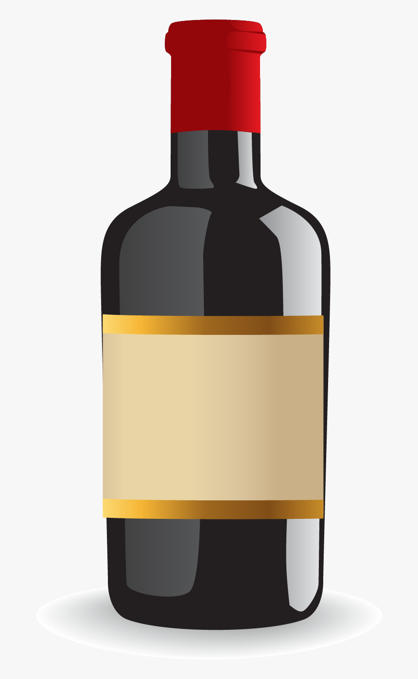 Glass Bottle, HD Png Download