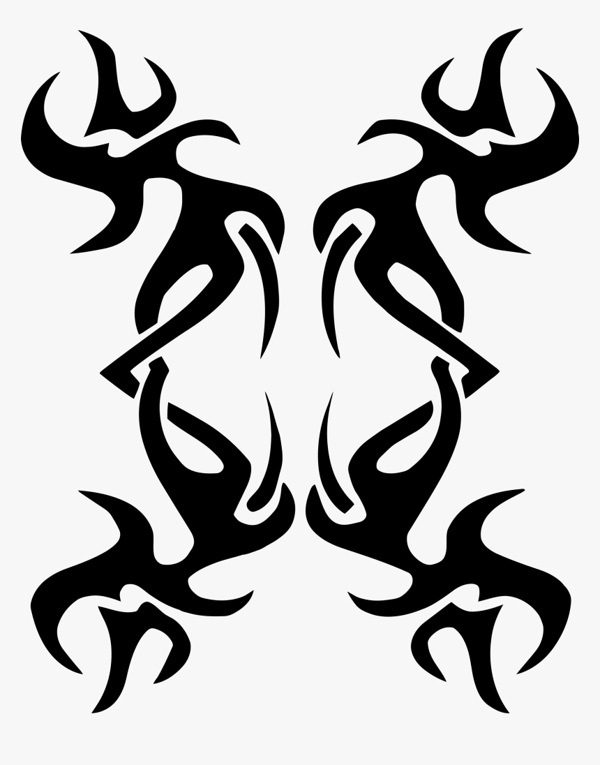 Tribal Tattoo Design 3 Clip Arts - Portable Network Graphics, HD Png Download