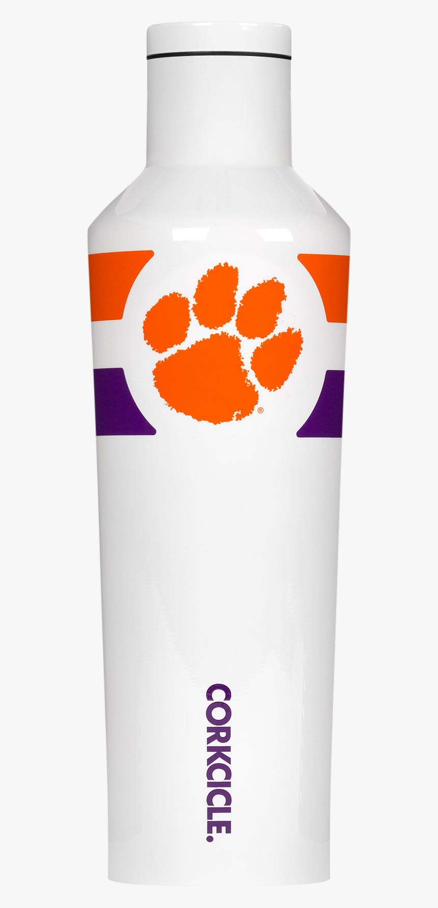 Clemson Gym Stripe 16oz - Bottle, HD Png Download