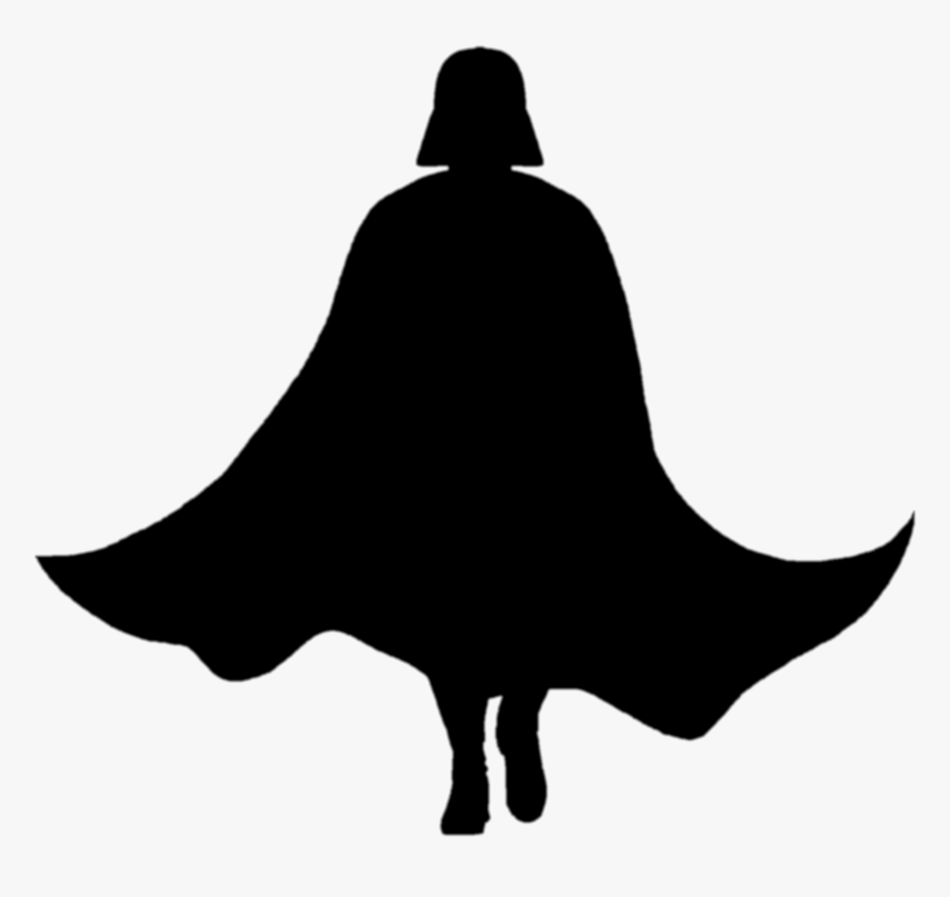 Darth Vader Silhouette Transparent Clipart Free Ya, HD Png Download