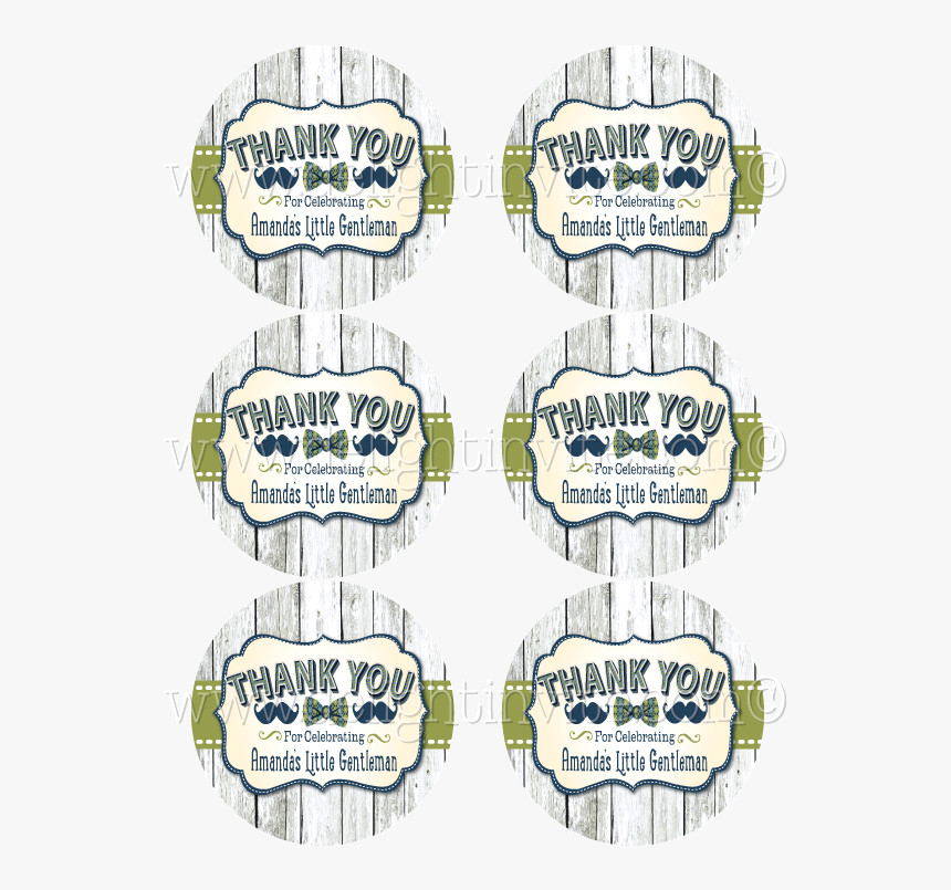 Hipster Boy Mustache And Bow-tie Baby Shower Sticker, HD Png Download