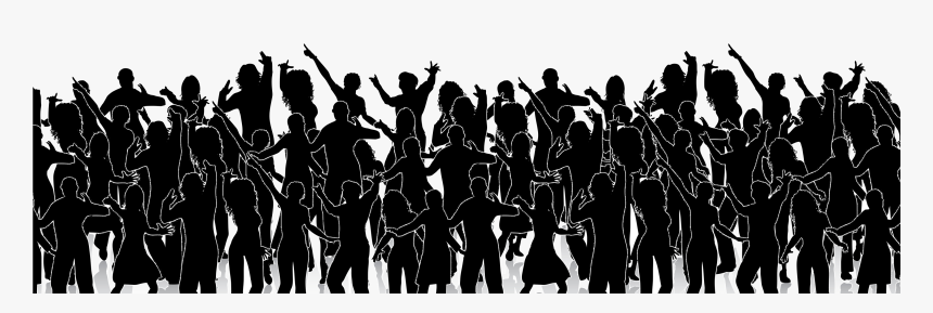 Transparent Silhouette Of People Png, Png Download