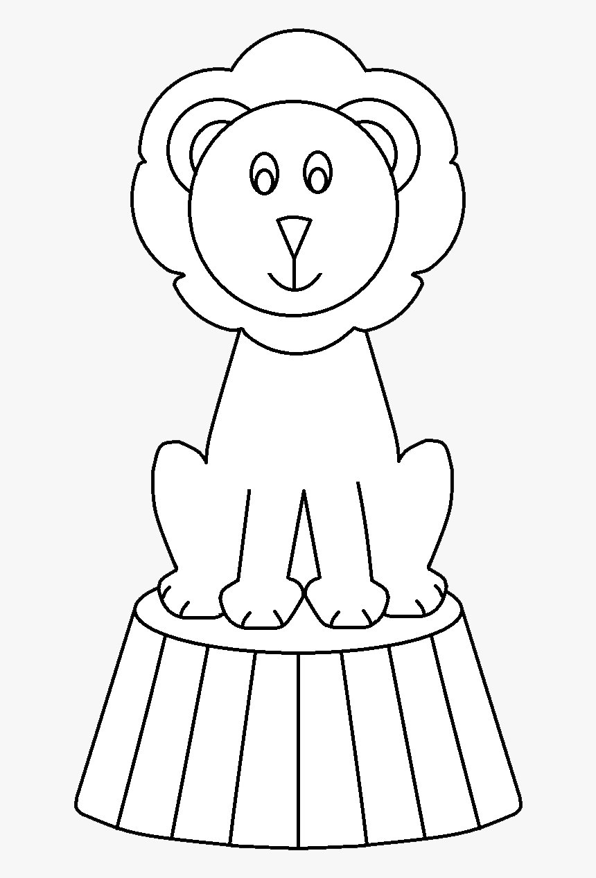 Transparent Circus Lion Png, Png Download