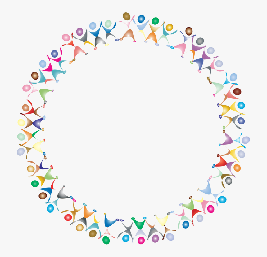 People Clipart Circle Dance, HD Png Download