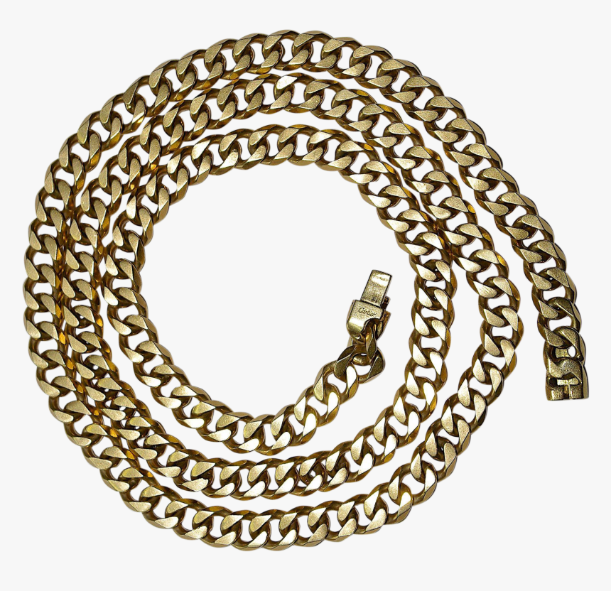 A Rare 1938 Cartier Heavy Yellow Gold Link Chain, HD Png Download