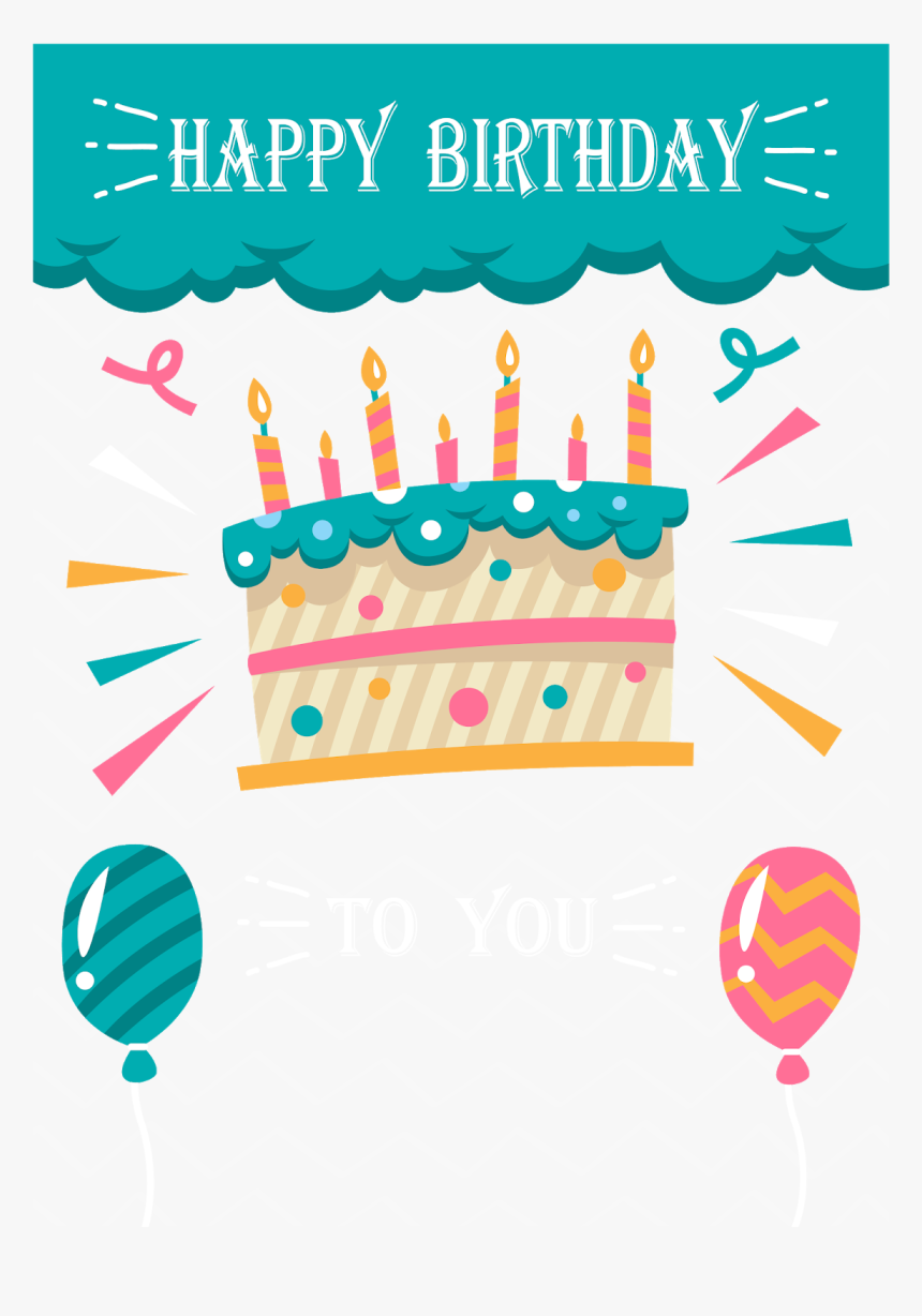 Happy Birthday Png Transparent, Png Download