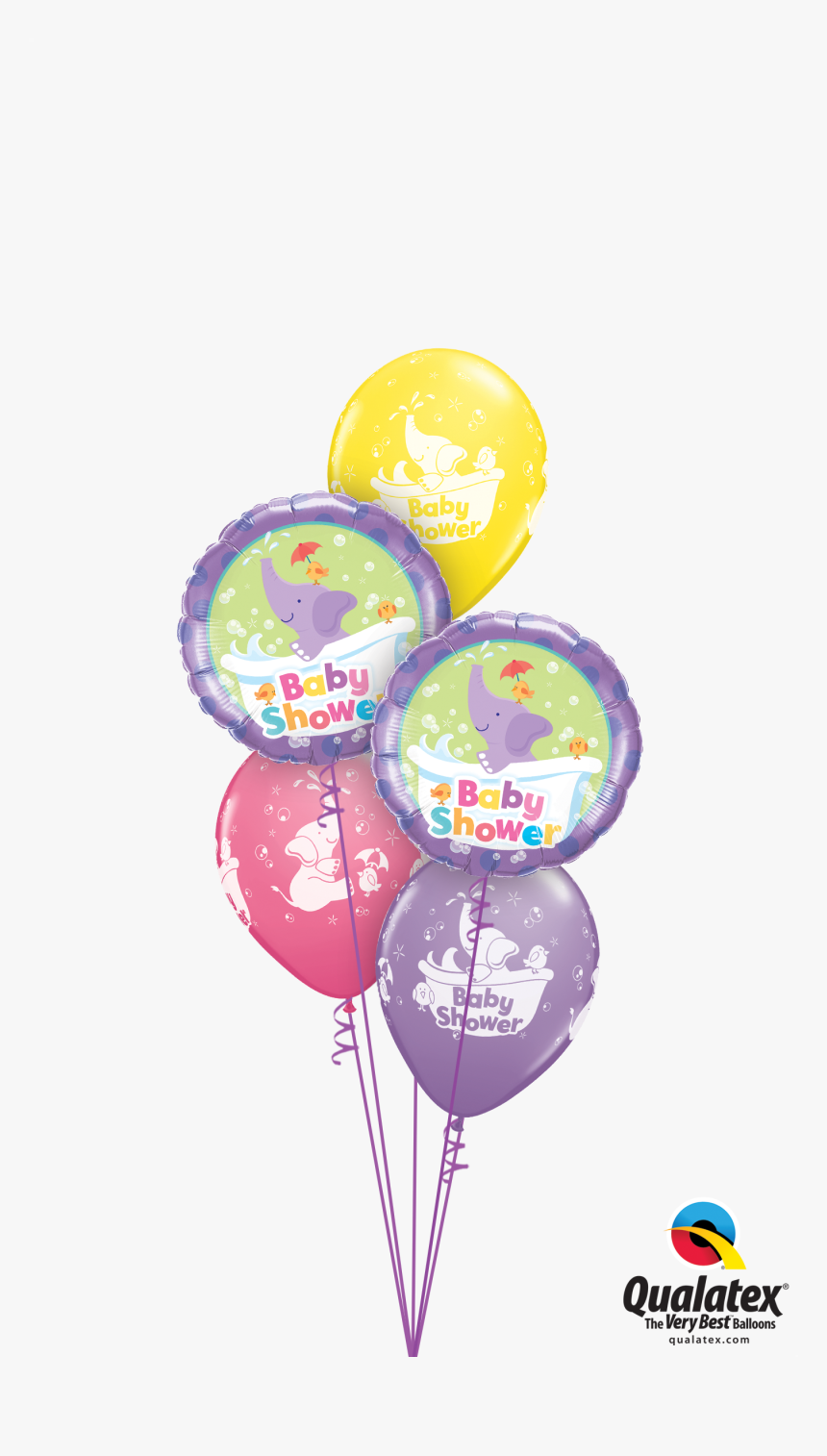 Baby Shower Elephant Png, Transparent Png
