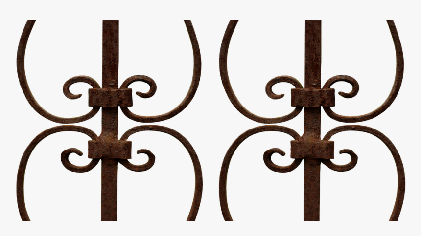Metal, Forged, Old, Ornament, Art, Artwork, Stainless, HD Png Download