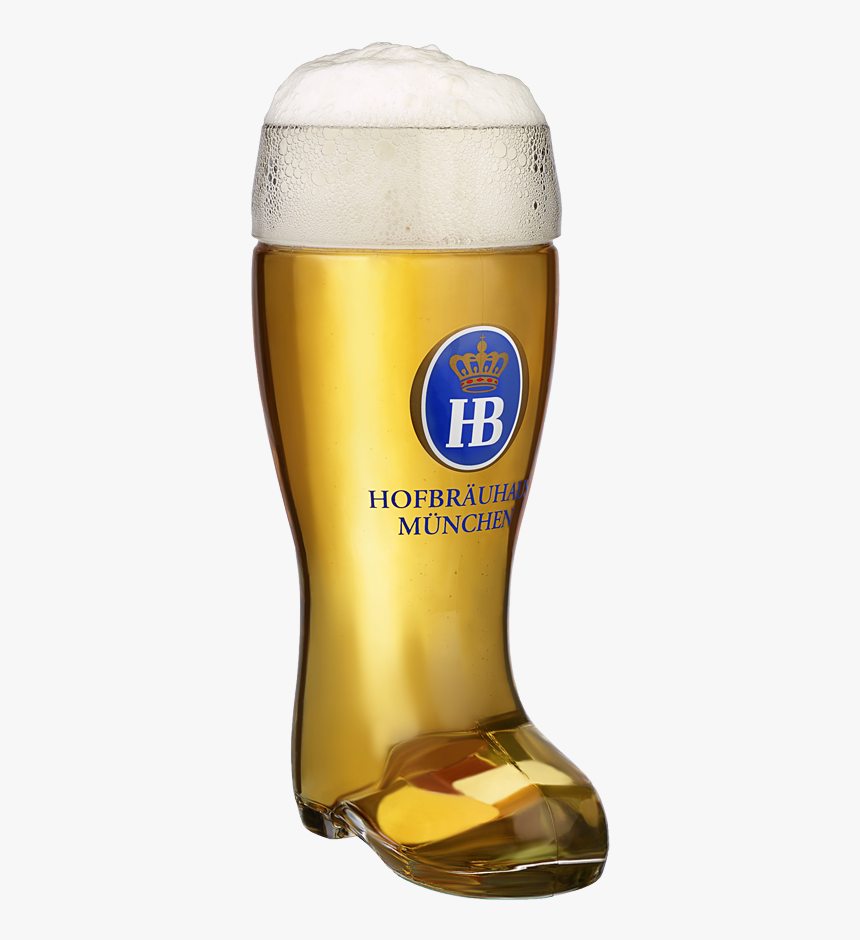 Glass German Beer Boot, HD Png Download