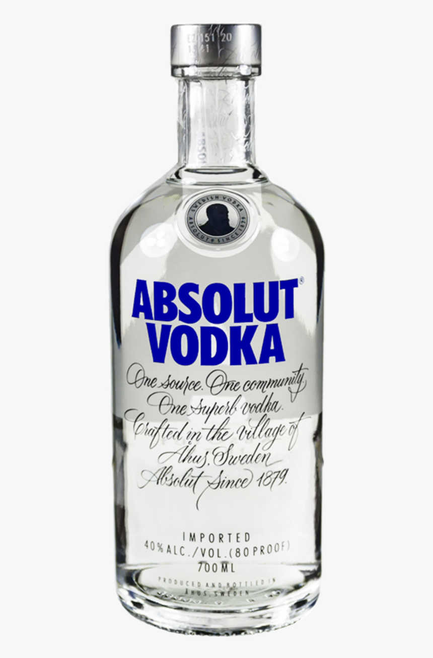 Vodka Absolut Swedish Freetoedit, HD Png Download