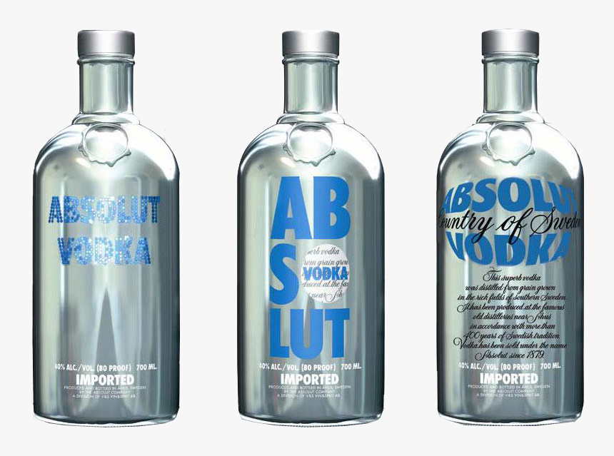 Absolut Vodka Png, Transparent Png