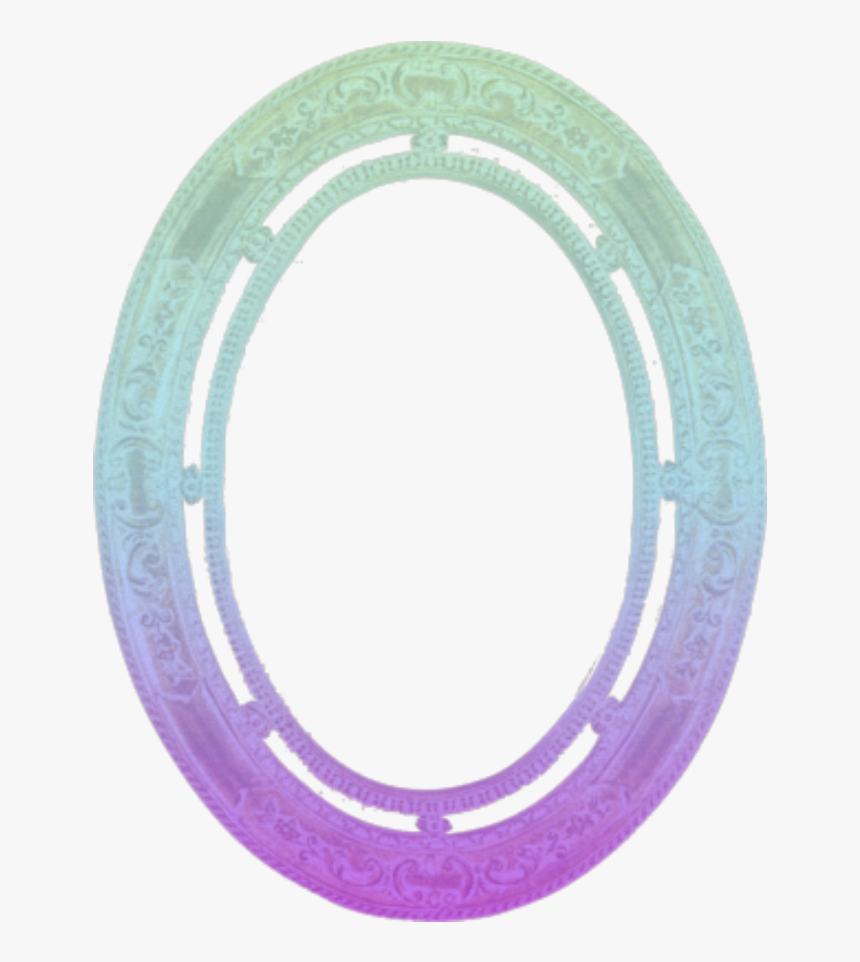 Mq Purple Green Frame Frames Border Borders, HD Png Download