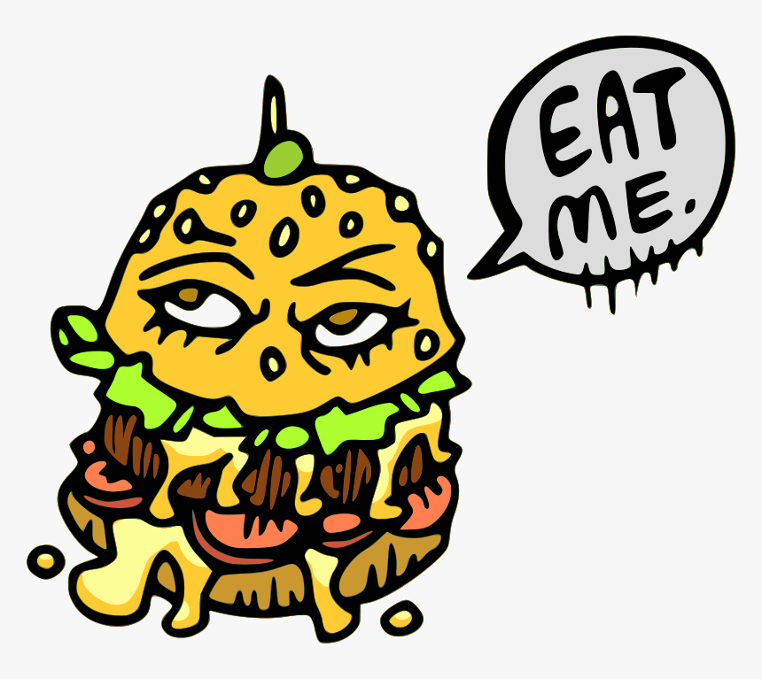 Eat This Burger, HD Png Download