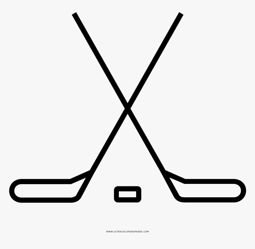 Hockey Stick Coloring Pages