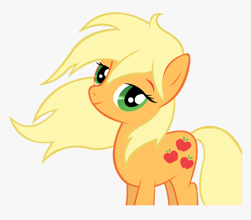 Applejack Mammal Yellow Vertebrate Nose Horse Like, HD Png Download
