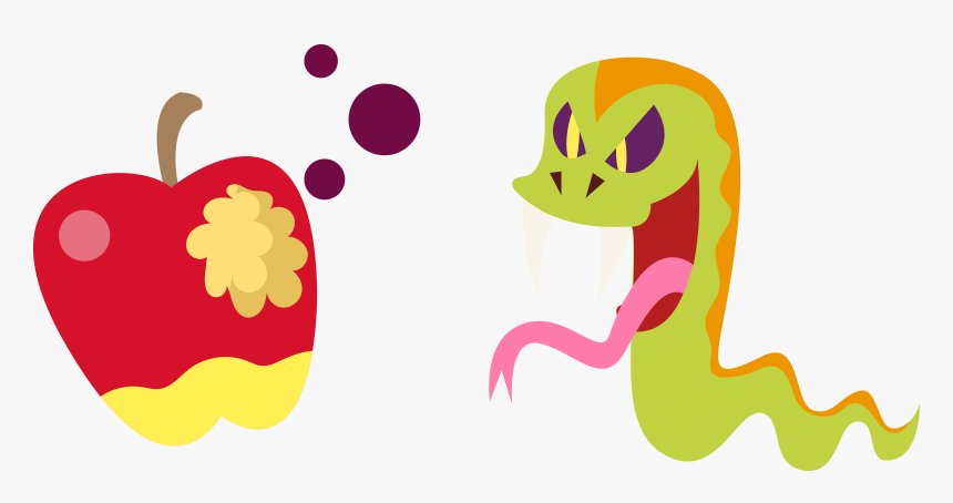 Vector Snake Eat Apples, HD Png Download