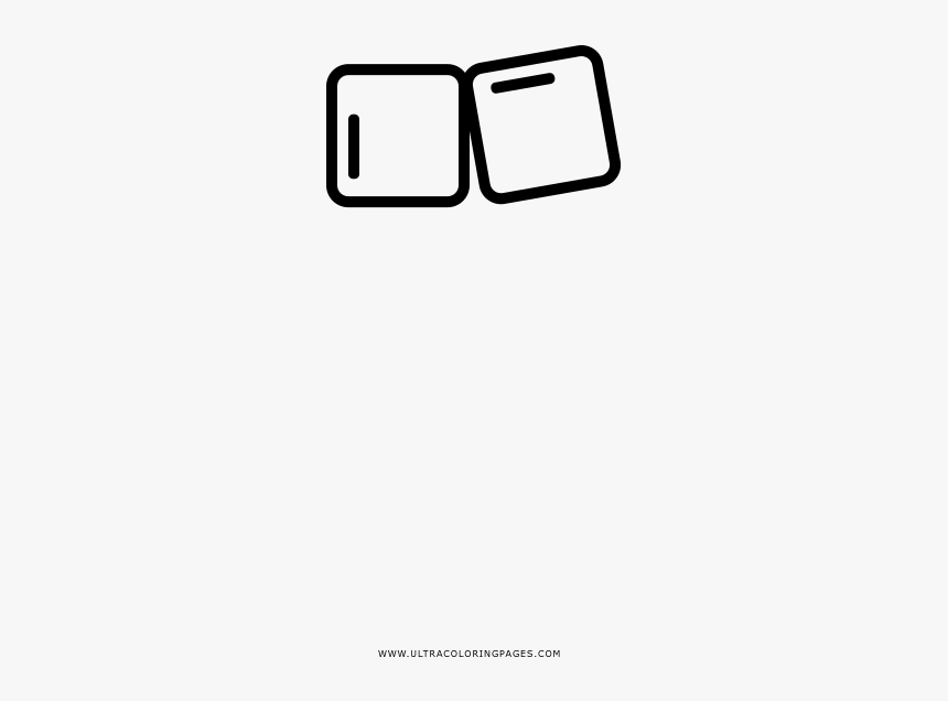 Sugar Cubes Coloring Page, HD Png Download