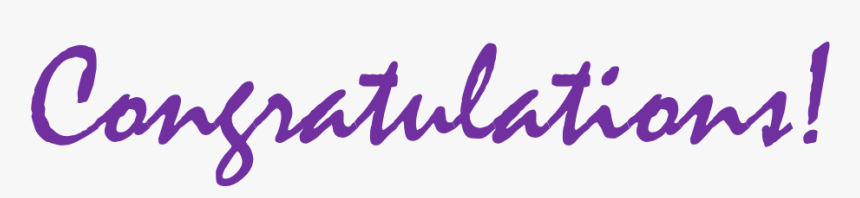 Congratulation Png, Transparent Png