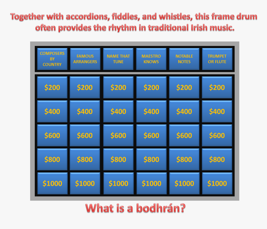 Jeopardy Png, Transparent Png